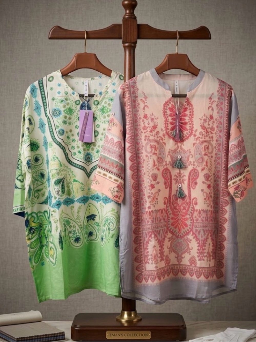 Bundle of NWT Ethnic Designer Tunic Kurtas - Size S